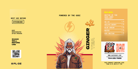 GAZZ GODZ - GODZ NECTAR - THCA DRINKS