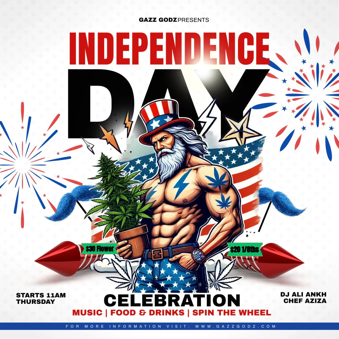 Celebrate the Fourth of July in Charlotte with Gazz Godz: Premium Cannabis and Epic Fireworks