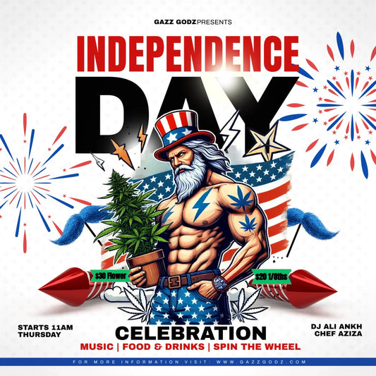 Celebrate the Fourth of July in Charlotte with Gazz Godz: Premium Cannabis and Epic Fireworks