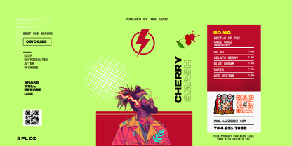 GAZZ GODZ - GODZ NECTAR - THCA DRINKS