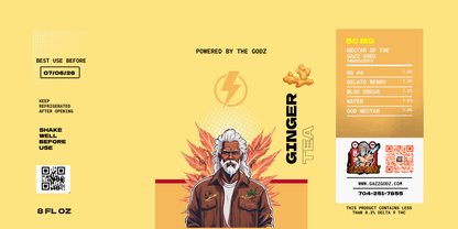 GAZZ GODZ - GODZ NECTAR - THCA DRINKS