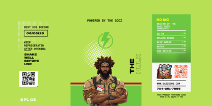 GAZZ GODZ - GODZ NECTAR - THCA DRINKS