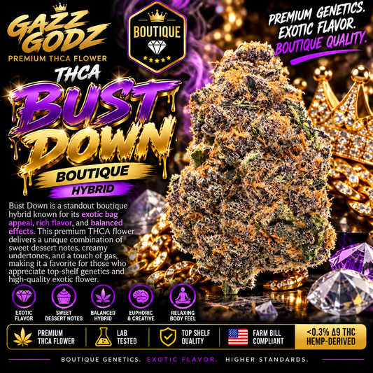 THCA BUST DOWN (BOUTIQUE) (Hybrid)