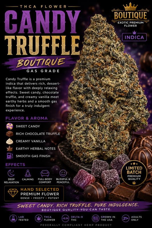 THCA CANDY TRUFFLE (BOUTIQUE) (Indica)
