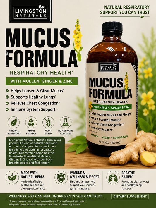 LIVINGSTON NATURALS MUCUS FORMULA (RESPIRATORY HEALTH)
