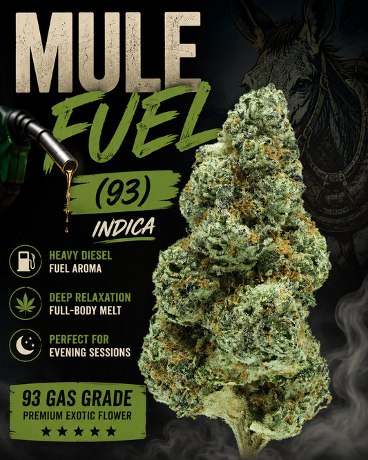 THCA MULE FUEL OG (93) (Indica)