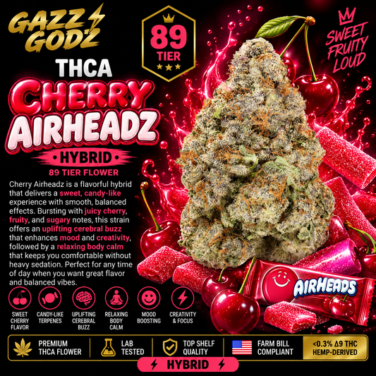 THCA CHERRY AIRHEADZ (89) (Hybrid)