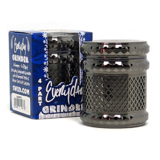 DOGG LBS 44MM EVERYDAY 4 PART GRINDER (GUN METAL)