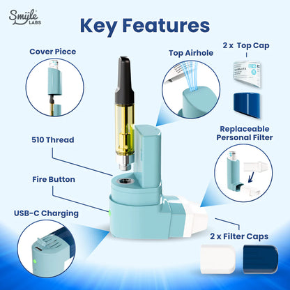 SMYLE LABS INHALER 510 CART BATTERY