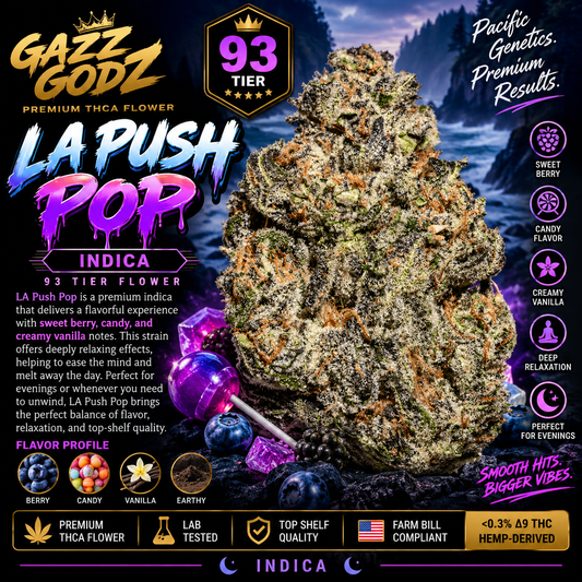 THCA LA PUSH POP (93) (Indica)
