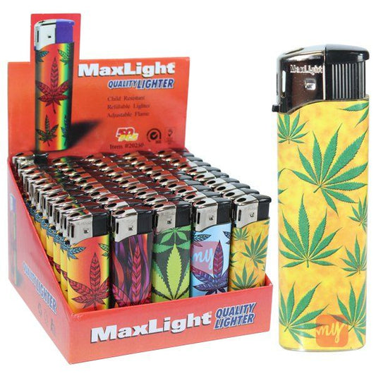 MaxLight Quality Lighters Flower Print