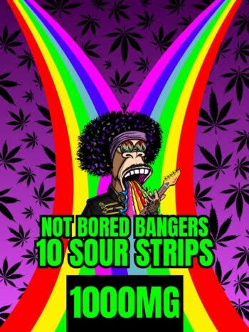 NOT BORED BANGERS SOUR STRIPS
