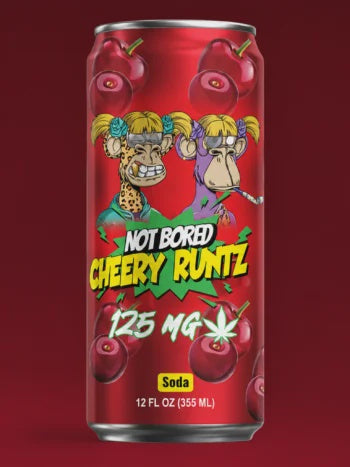 NOT BORED CHERRY RUNTZ 125MG