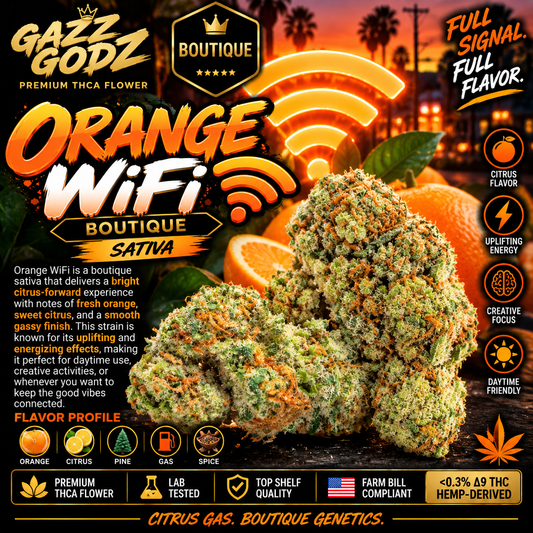 THCA ORANGE WI FI (BOUTIQUE) (Sativa)