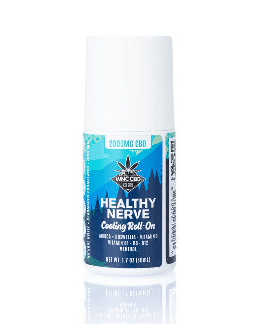 WNC CBD Healthy Nerve Cooling Topical 2000mg CBD Roll-On