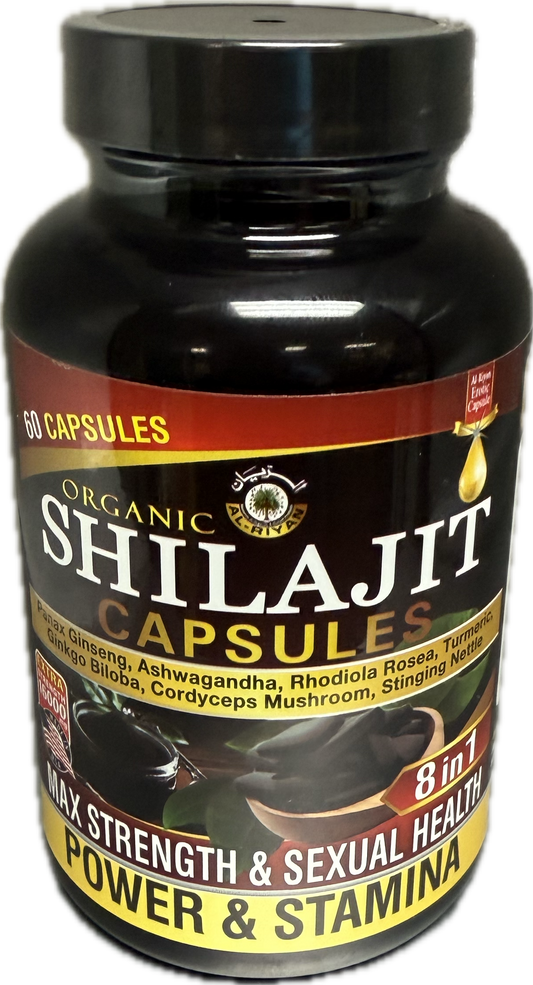 Organic Shilajit Capsules Max Strength & Sexual Health