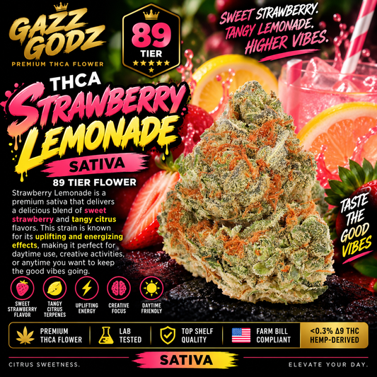 THCA STRAWBERRY LEMONADE (89) (Sativa)