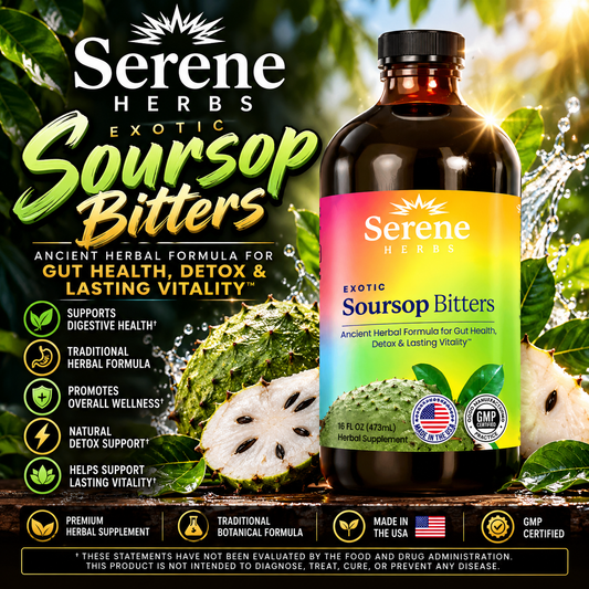 SERENE HERBS EXOTIC SOURSOP BITTERS