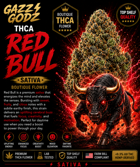 THCA RED BULL (BOUTIQUE) (Sativa)