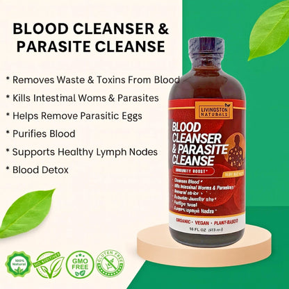 Blood and Parasite cleanser- Blood detox Bitters (Herbal Gut & Digestive Support)