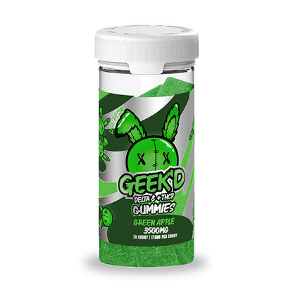Geek'd Extracts | D8/THC-P Gummies : 3500mg