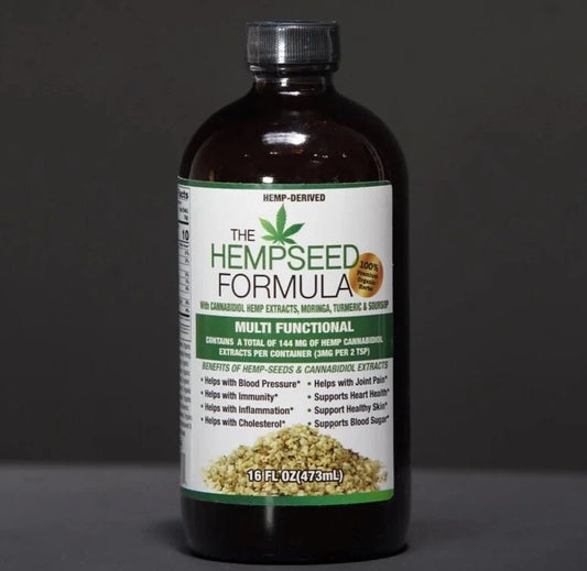 HEMPSEED Formula With Moringa Turmeric Soursop - Plant-Based
