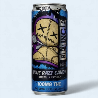 REVENGE D9 SODA 100MG (BLUE RAZZ CANDY)