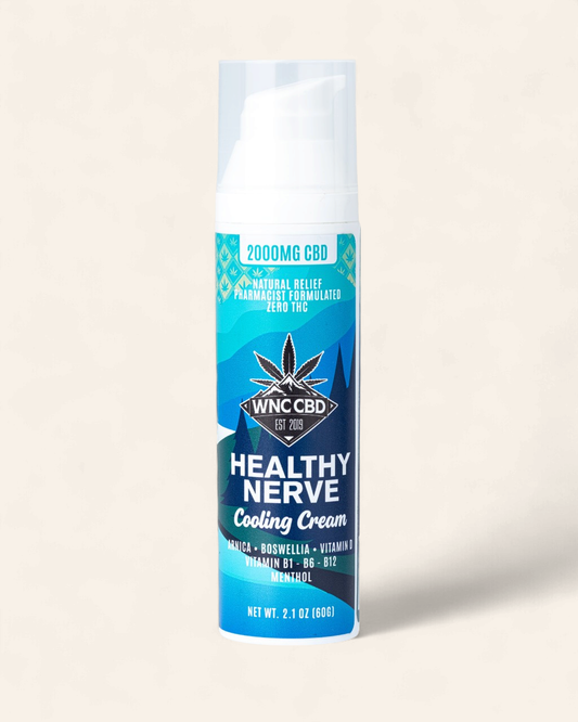 WNC CBD Healthy Nerve Cooling Topical 2000mg CBD Cream