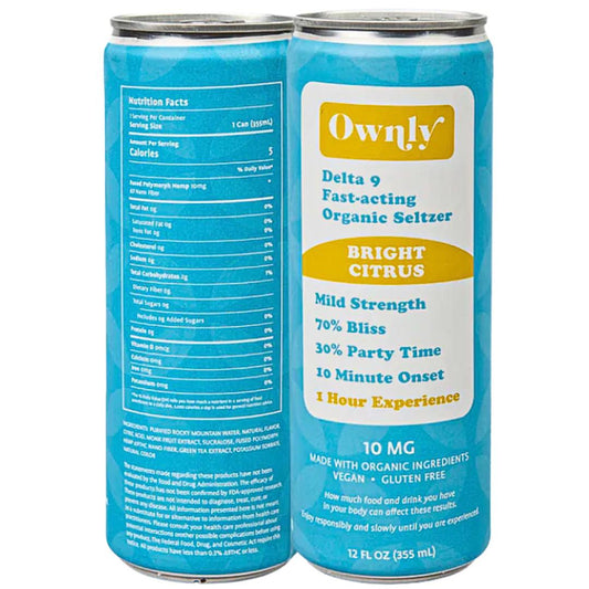 Ownly Bright Citrus 10 mg Seltzer - MEDIUM STRENGTH