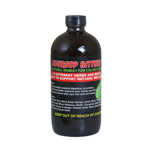 SOURSOP BITTERS (21 Different Herbs And Roots)
