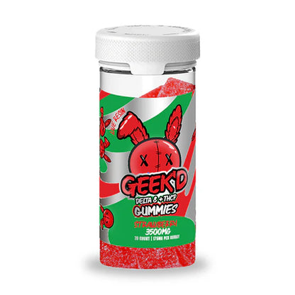 Geek'd Extracts | D8/THC-P Gummies : 3500mg
